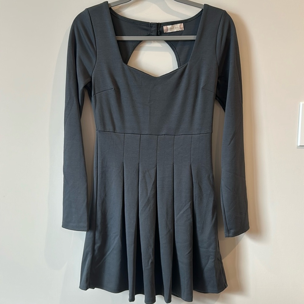 Altar’d State Grey Mini Dress